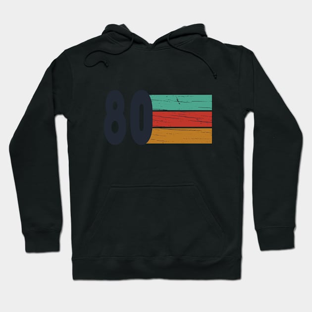 vintage 1980 birthday Hoodie by omitay